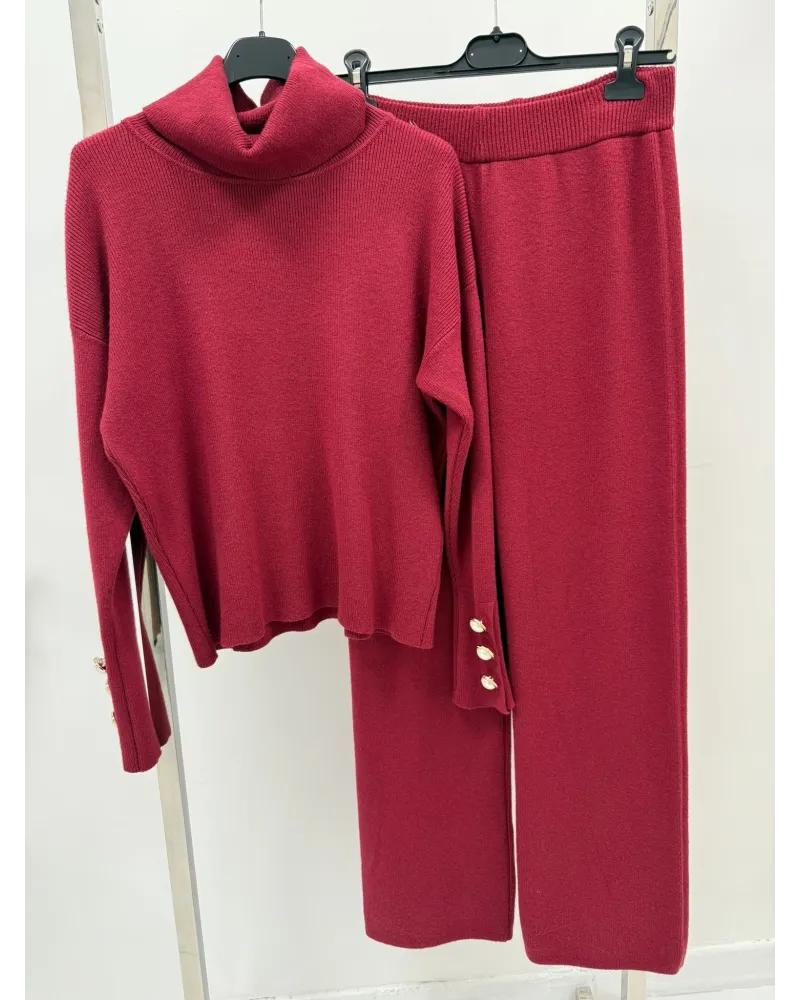 Komplet Dresowy z golfem