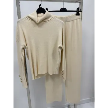 Komplet Dresowy z golfem