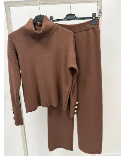 Komplet Dresowy z golfem